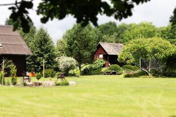 Фото номера Таунхаус с 3 спальнями Дома для отпуска Holiday home Slokas г. Vecumnieki 11